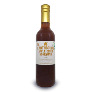 Earthbound raw organic Apple Cider Honeygar 250ml