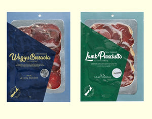 A Lady Butcher Beef & Lamb Charcuterie Collection of  two 60g packs