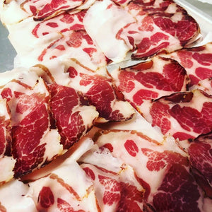 A Lady Butcher Charcuterie  Coppa two  60g packs