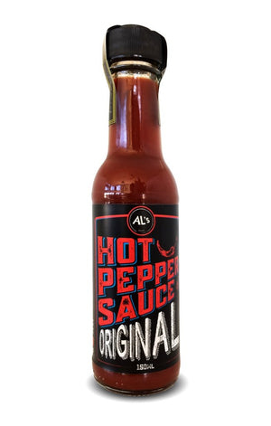 Al's Hot pepper sauce original 150ml