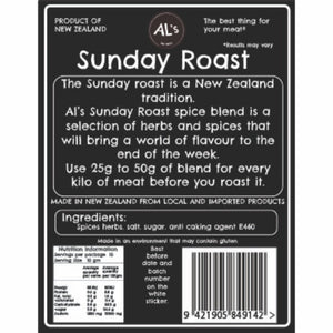 Al's Sunday Roast spice rub 100gm