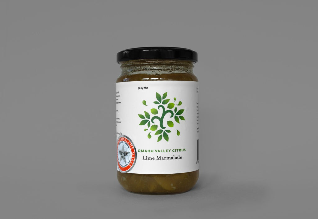Omahu Valley Citrus Lime marmalade 300g