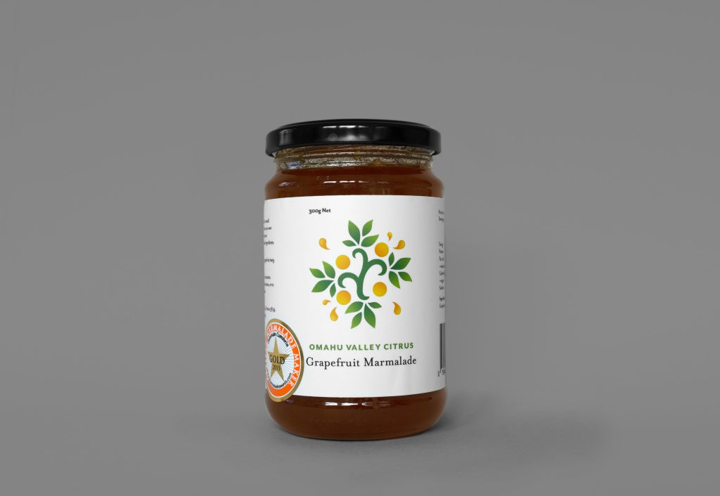 Omahu Valley Citrus Grapefruit marmalade 300g