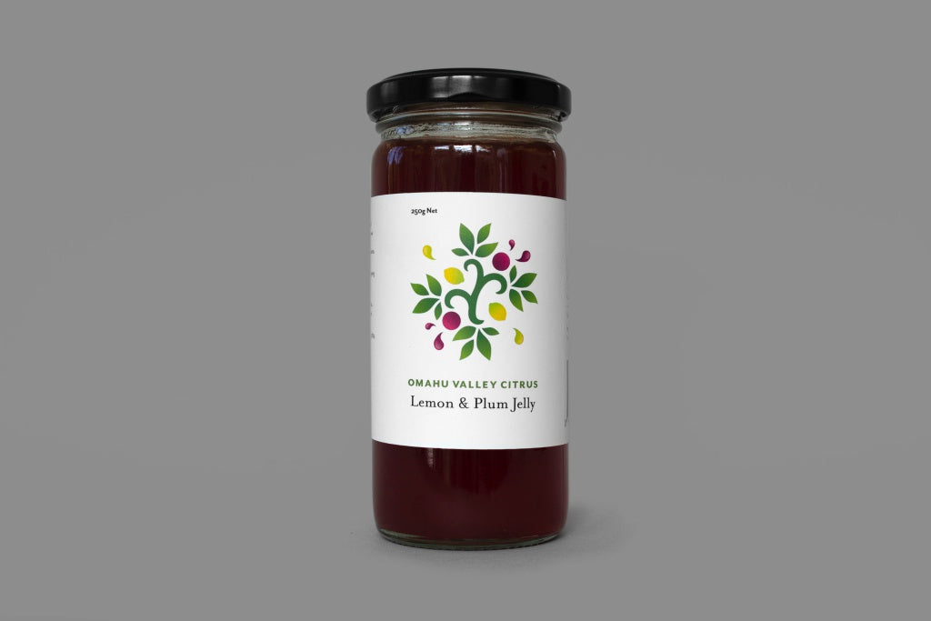 Omahu Valley Citrus Lemon & Plum Jelly 250g
