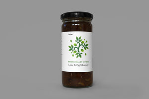 Omahu Valley Citrus Lime and Fig chutney 250ml