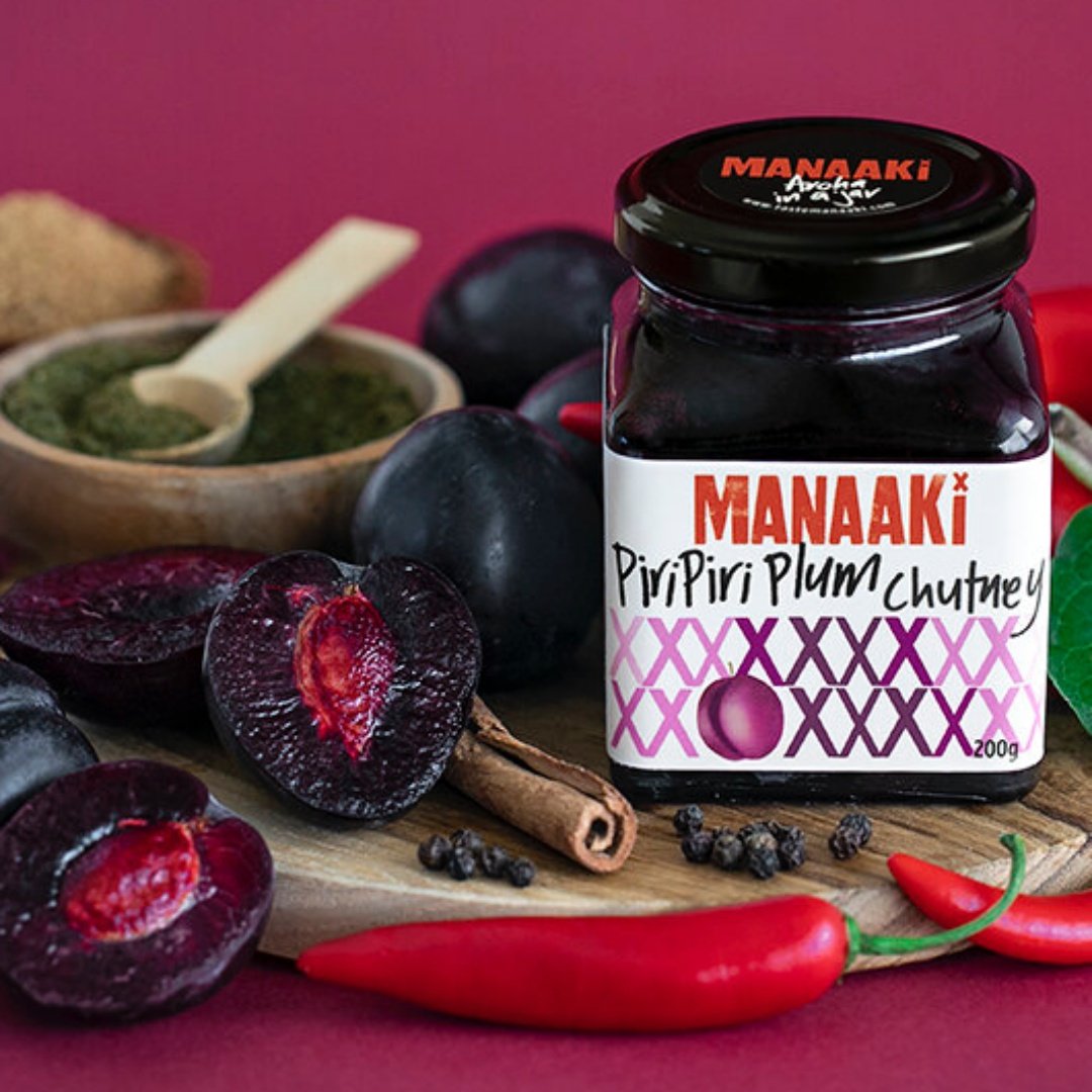 Manaaki Piripiri Plum Chutney 200gm