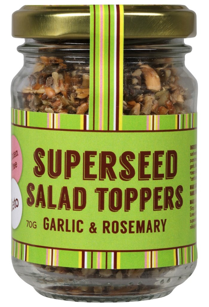 Superseed Salad Toppers Garlic and Rosemary 70gm