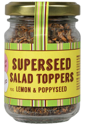Superseed Salad Toppers Lemon and Poppy Seed 70gm