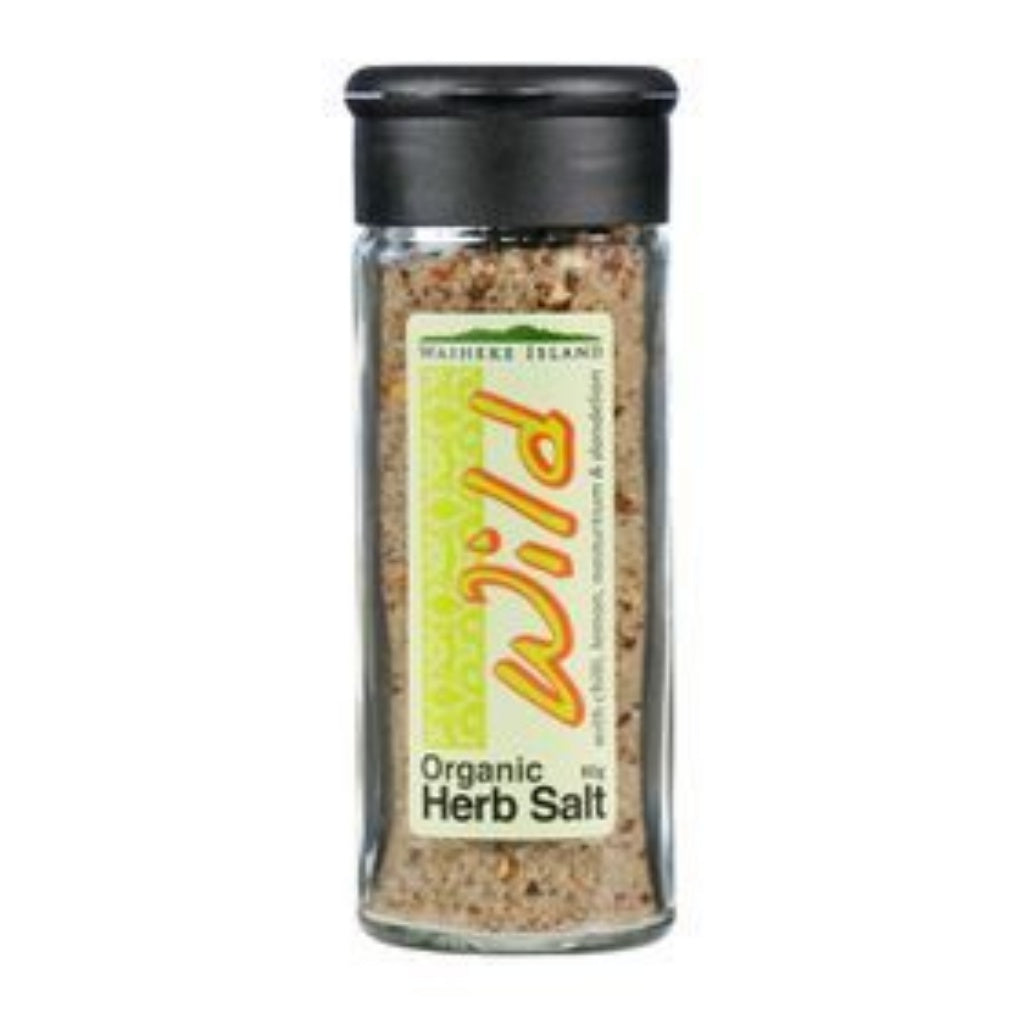 Waiheke Herbs Organic Wild herb salt 80g