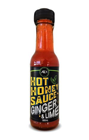 Al's Hot Honey Sauce  with Ginger and Lime 150ml