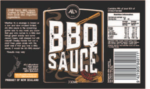 Al's BBQ Sauce 330ml