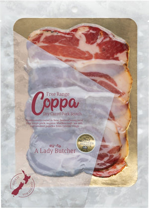 A Lady Butcher Charcuterie  Coppa two  60g packs