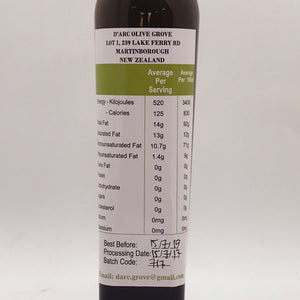 D'Arc Grove Blend Olive Oil 375ml