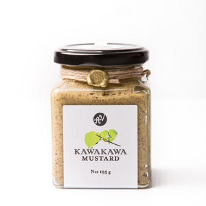 Artisan Vinegar Kawakawa Mustard 190gm