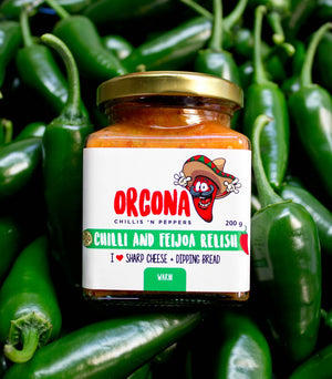 Orcona Chilli and Feijoa Relish 200g