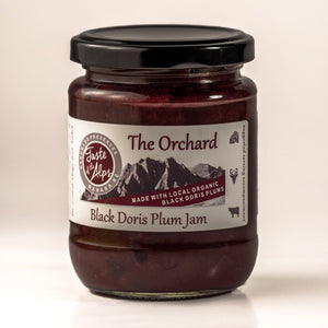 Taste of the Alps "The Orchard" Black Doris plum jam 250gm