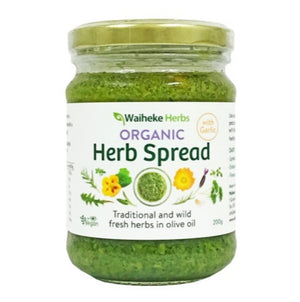 Waiheke Herbs Organic Herb Spread with Garlic 200g