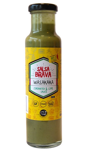 Salsa Brava Wasakaka Coriander Lime sauce 250g